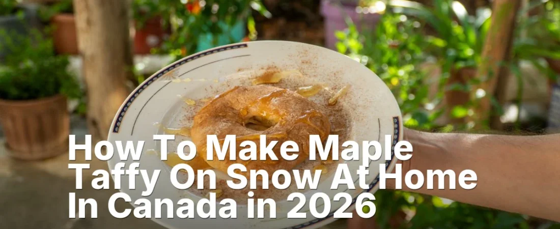 How To Make Maple Taffy On Snow At Home In Canada in 2026