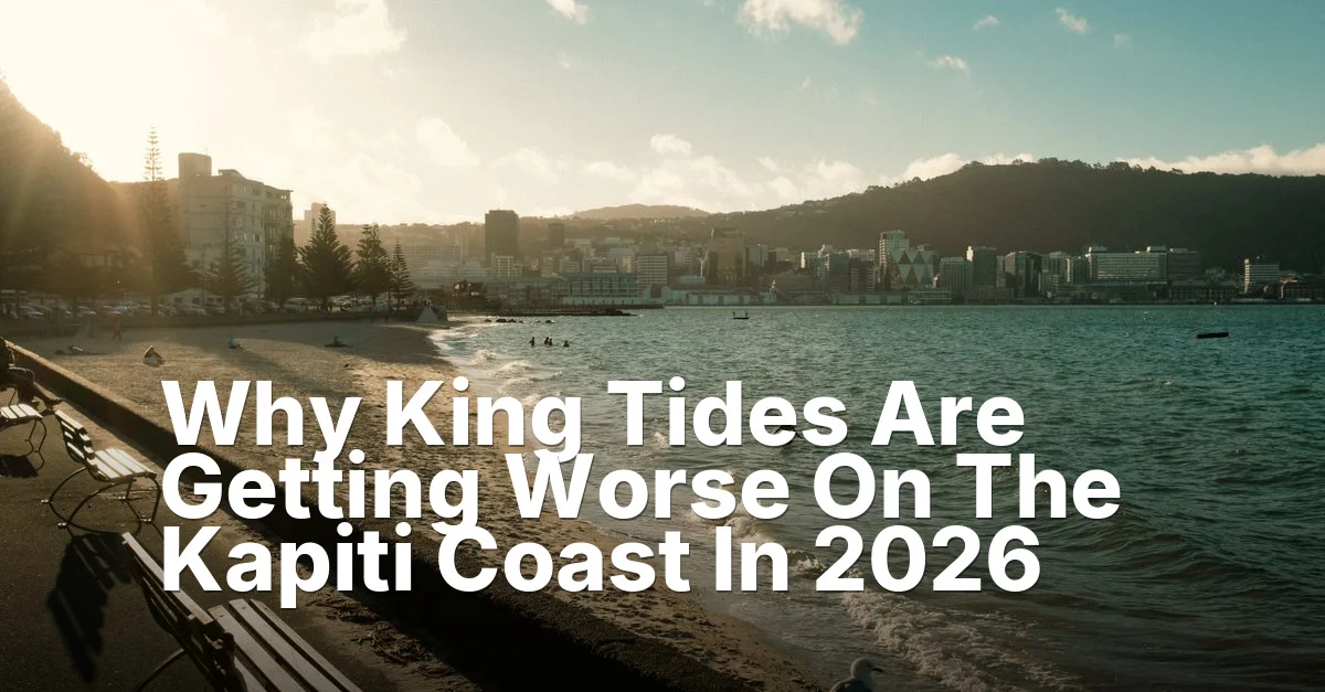 Why King Tides Are Getting Worse On The Kapiti Coast In 2026
