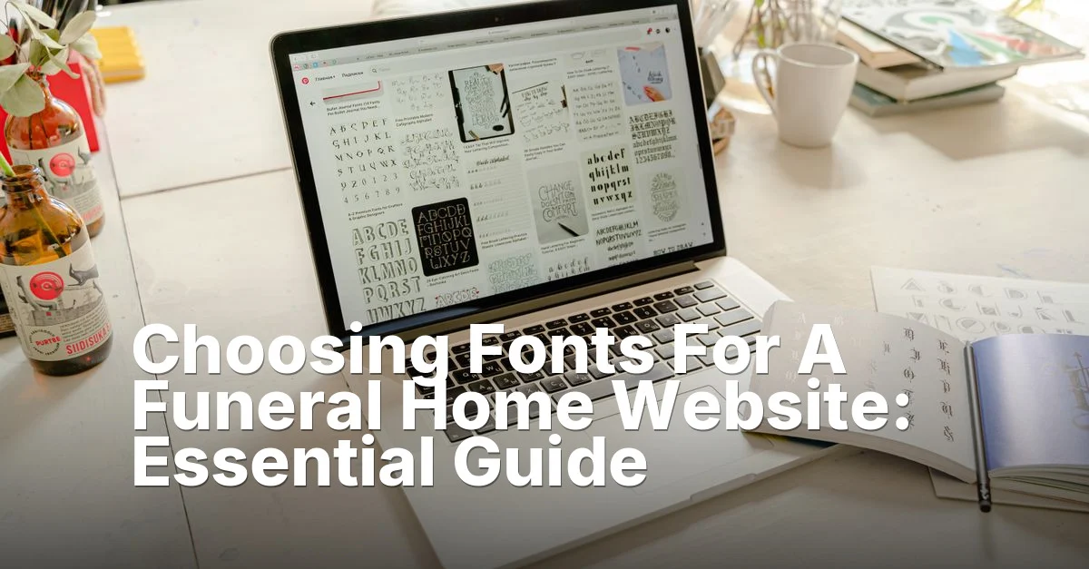 Choosing Fonts For A Funeral Home Website: Essential Guide