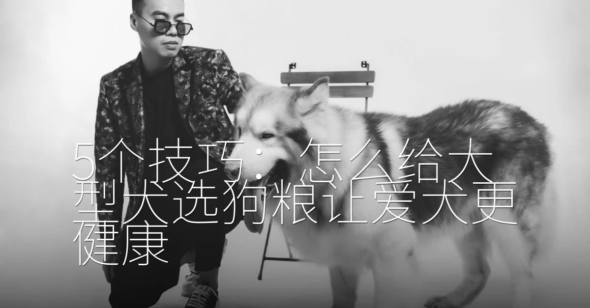 5个技巧：怎么给大型犬选狗粮让爱犬更健康